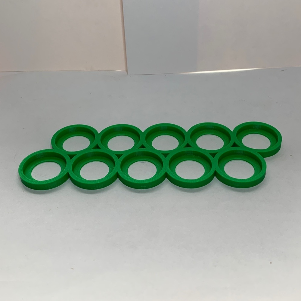 25mm Green Line Cloud Movement Trays for 10 units